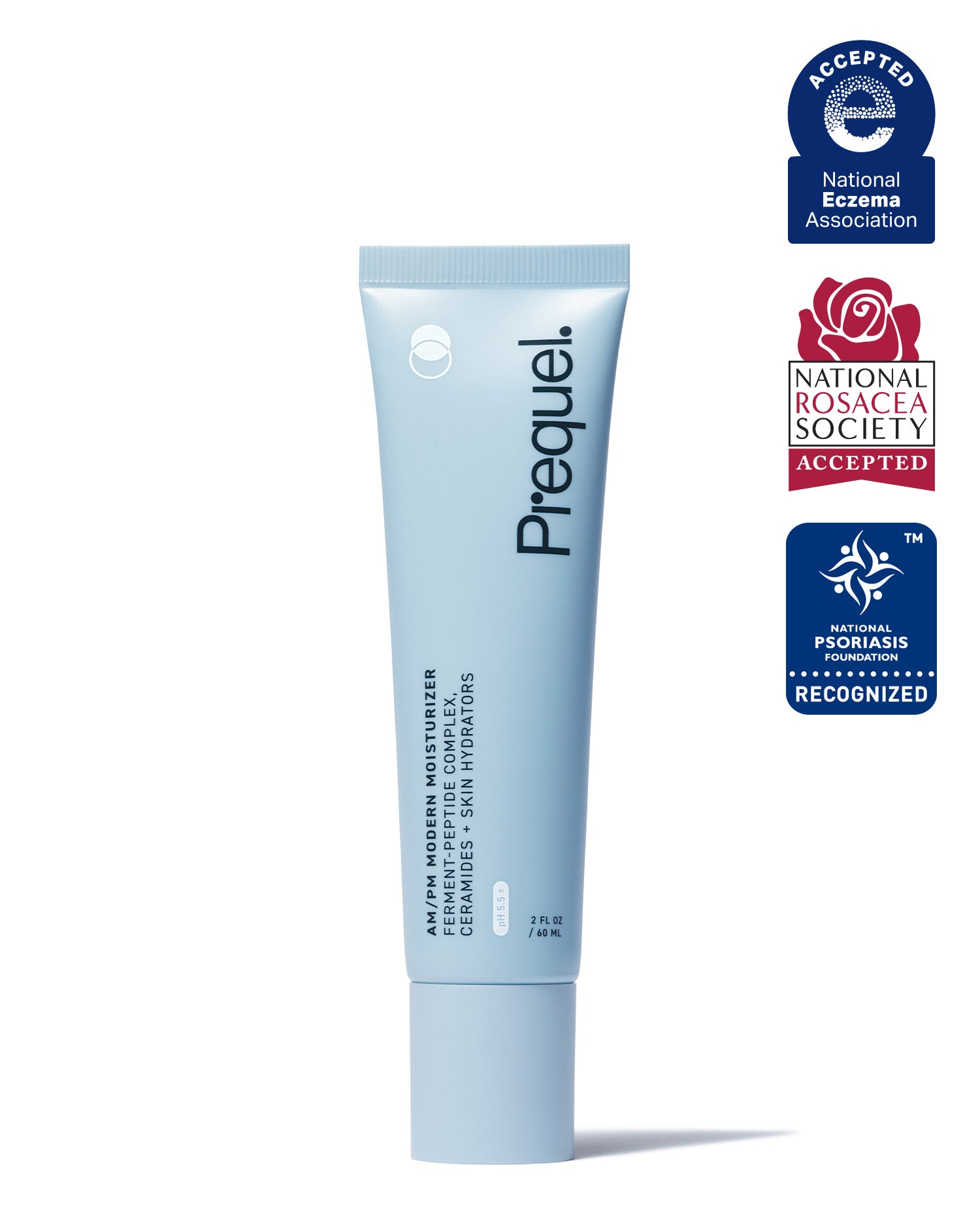 AM/PM Modern Moisturizer – Accepted by the National Eczema Association, National Psoriasis Foundation, and National Rosacea Society