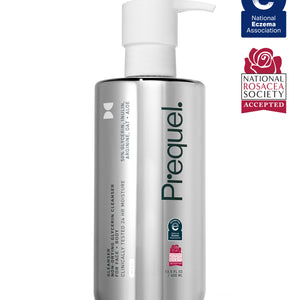 glycerin cleanser – Accepted by the National Eczema Association and National Rosacea Society