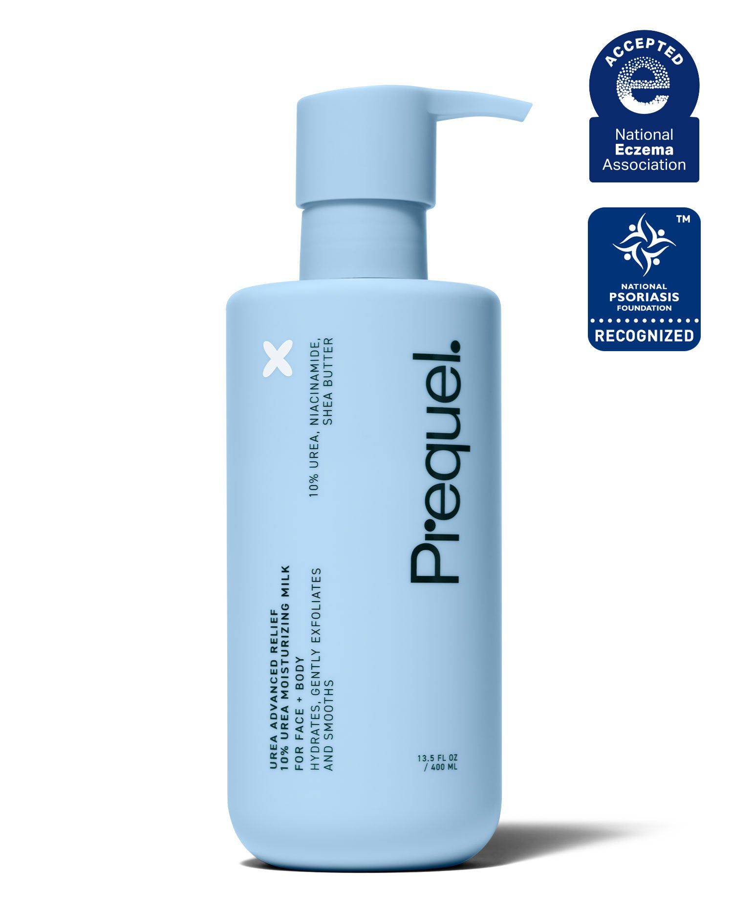 urea advanced relief lotion – Accepted by the National Eczema Association and National Psoriasis Foundation
