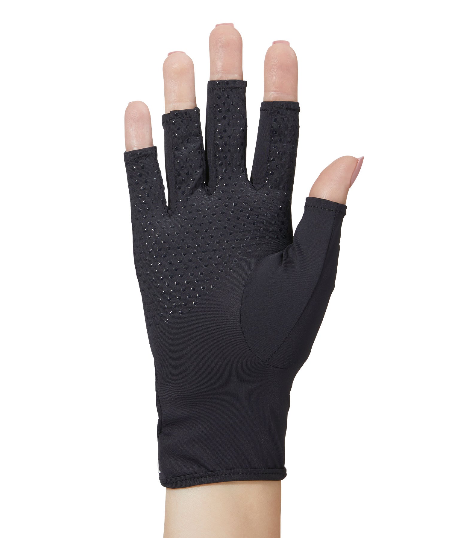 fingerless uv protection gloves
