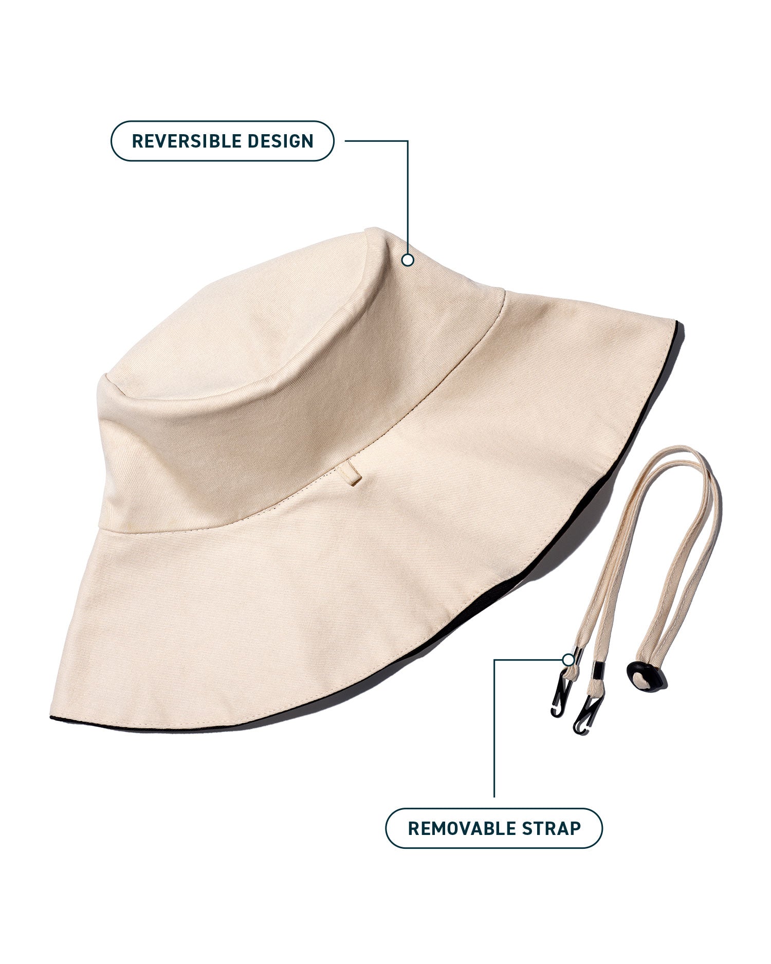 reversible sun protection hat